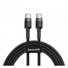 USB-C kaabel Baseus CATKLF-GG1, 1 m, must/hall