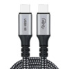 Kaabel USB-C Choetech XCC-1040, 1,2 m, must