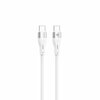 USB-C kaabel Tellur Silicone TLL155501, PD60W, 1 m, valge