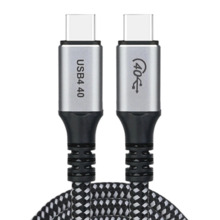 Kaabel USB-C Choetech XCC-1040, 1,2 m, must