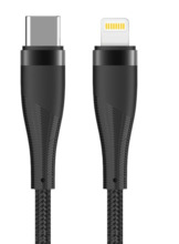Kaabel USB-C/Lightning Maxlife MXUC-08, 1 m, 27W, must