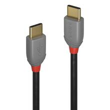 Kaabel USB-C Lindy JAB-4308716, 0.5 m, must