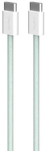 Kaabel USB-C Puro Fabrik 2.0 PUCCCFABK415MTGRN, 1,5 m, roheline