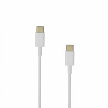 Kaabel USB-C Sbox USB-TYPEC-TYPEC-1, 1 m, valge