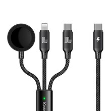 Kaabel 3in1 Mcdodo CA-4940, USB-C, Lightning, Apple Watch