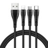 Kaabel 3in1 Mcdodo CA-6960, USB-C/Lightning/Micro USB, 1,2 m, must