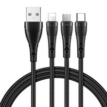 Kaabel 3in1 Mcdodo CA-6960, USB-C/Lightning/Micro USB, 1,2 m, must