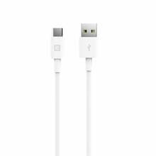 Kaabel USB-C Evelatus TPC07, 1 m, valge