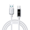 Kaabel USB-A/USB-C Joyroom S-A55 StarFlight, 1,2 m, 66W, valge
