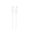 Kaabel USB-C Dudao L4C, 30W, 1.2 m, valge