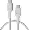 Kaabel USB-C Green Cell PowerStream, 0.3 m, 100 W kiire laadimine, valge