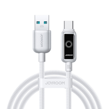 Kaabel USB-A/USB-C Joyroom S-A55 StarFlight, 1,2 m, 66W, valge