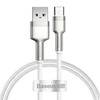 Kaabel USB-A/USB-C Baseus CAKF000102, 1 m, valge