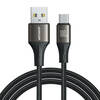 Kaabel USB-A/USB-C Joyroom SA25-AC6, 1,2 m, must