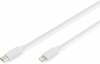 Kaabel USB-C/Lightning Digitus DB-600109-020-W, 2 m, valge