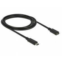Adapter USB-C Delock 85542, 2 m, must