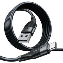 Kaabel USB-A/USB-C Joyroom S-1030M12, 1 m, must