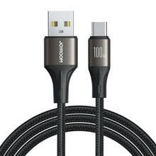 Kaabel USB-A/USB-C Joyroom SA25-AC6, 1,2 m, must