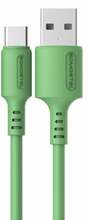 Kaabel USB-A/USB-C Somostel SMS-BP06, 1.2 m, roheline