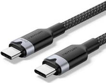 Kaabel USB-C Vention 2.0 PD 3.1, 5A, 240W, 2 m, must