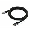 Kaabel USB-C Equip 128382, 2 m, 5A, 4K/60Hz, must
