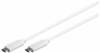 USB-C kaabel Goobay 67194, 1 m, valge