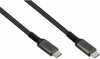 Kaabel USB-C GoodConnections 2.0, 3 m, antratsiit