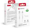 Kaabel USB-C - Lightning Forcell F-Energy C346, PD 3A 27W, 1 m, valge