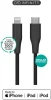 Kaabel USB-C/Lightning eStuff ES602180, 1 m, must