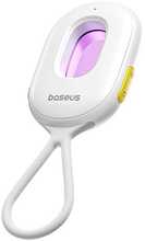 Peidetud kaamerate detektor Baseus Heyo Series II koos alarmi ja mini taskulambiga + USB-A/USB-C kaabel, valge