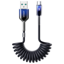Kaabel USB-A/USB-C Joyroom S-A51, 1,5 m, must