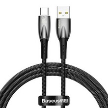 Kaabel USB-C Baseus Glimmer CADH000401, 1 m, must
