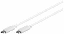 USB-C kaabel Goobay 67194, 1 m, valge