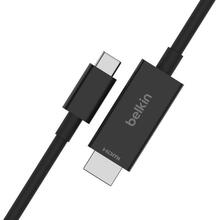 Kaabel USB-C/HDMI Belkin AVC012bt2MBK, 2 m, must