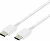 Kaabel USB-C Samsung EP-DA705BWEGWW, 1 m, valge