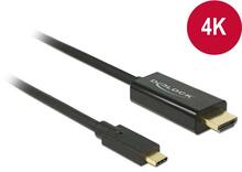 Kaabel USB-C/HDMI Delock 85259, 2 m, must
