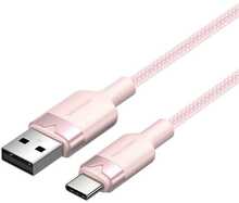 Kaabel USB-A/USB-C Vention CTNPH 2M, 2 m, roosa