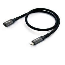 Kaabel USB-C Equip 128370, 0.5 m, must