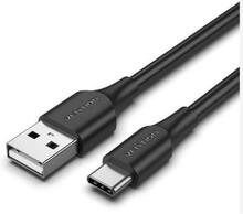 Kaabel USB-C Vention CTHBG, USB 2.0, 1.5 m, must