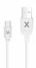 Kaabel USB-A/USB-C Maxlife, 2 m, 3A, valge