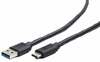 Kaabel USB-C/USB 3.0 Gembird CCP-USB3-AMCM-6, 1.8 m, must