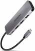 Jagaja Axagon HMC-5, USB-C, 0,020 m, must/hall
