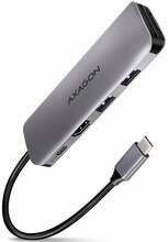 Jagaja Axagon HMC-5, USB-C, 0,020 m, must/hall
