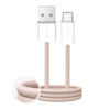 Kaabel USB-A/USB-C Puro Fabrik, 10W, 1.5 m, beež