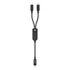 Kaabel USB-C Acefast C5, 2in1, 100W, 480Mb/s, must