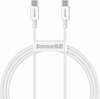 USB-C kaabel Baseus CATYS-B02, 1 m, valge