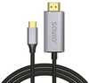 Kaabel USB-C-HDMI Savio CL-199, 2 m