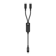 Kaabel USB-C Acefast C5, 2in1, 100W, 480Mb/s, must