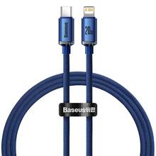 Kaabel USB-C/Lightning Baseus CAJY000203, 1,2 m, sinine