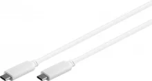USB-C kaabel Microconnect USB3.1CC3W, 3 m, valge